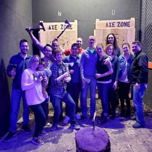 axe throwing special events near chicago